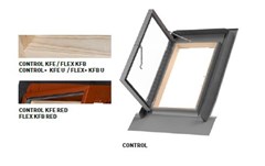 DAKEA CONTROL - Světlík KFE GREY RAL7043 - rozměr 85*85cm